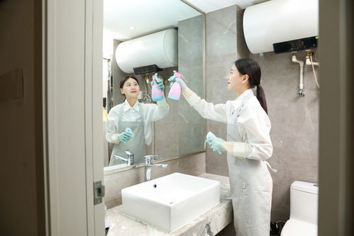 設圖網(wǎng)保姆保潔服務女性人物攝影圖 攝影